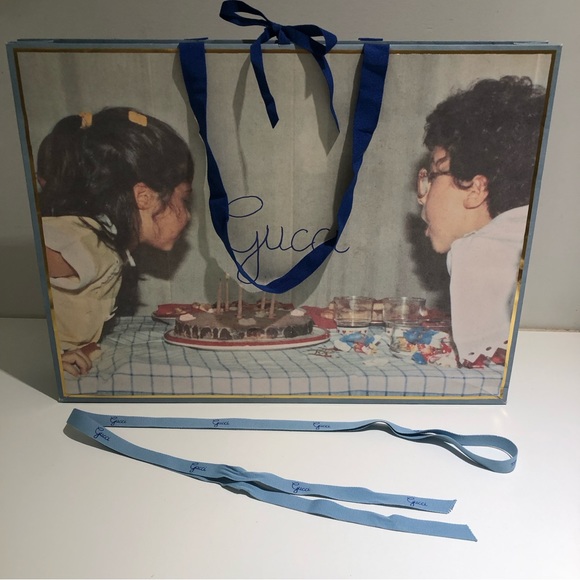 Gucci Other - Gucci Shopping Bag and Ribbon